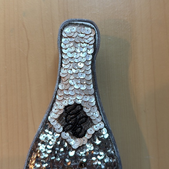 Vintage Sequin & Satin  1998 Champagne Bottle Trinket Box Millennium 1999/ 2000 - Picture 4 of 10